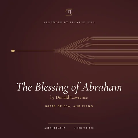 Cover: The Blessing of Abraham, arranged by Tinashe Jera