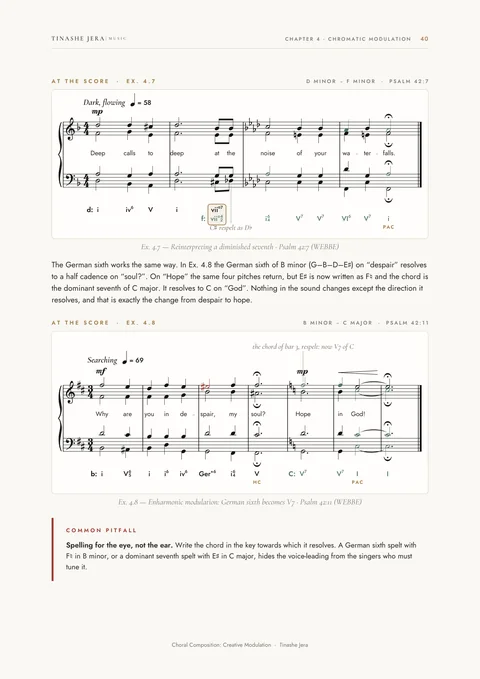 Inside page: Every example analysed on the page
