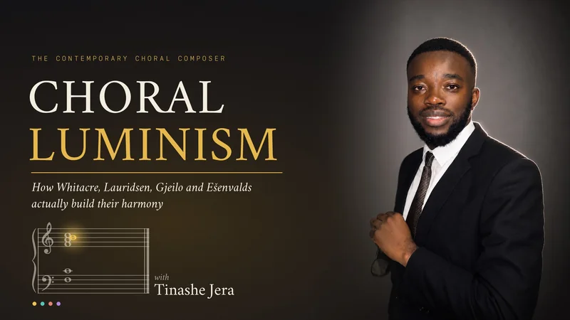 Choral Luminism course cover with Tinashe Jera