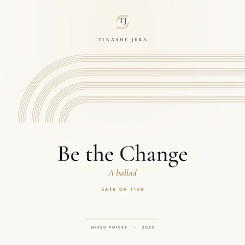 Cover: Be the Change