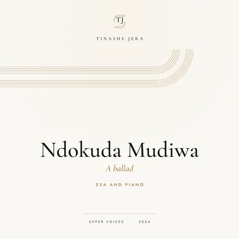 Cover: Ndokuda Mudiwa