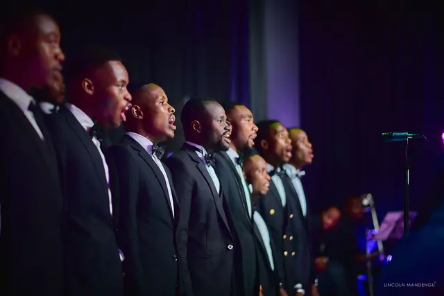 Tenors and basses of the choir